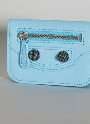 Balenciaga Le Cagole Mini Wallet Blue bal0254055