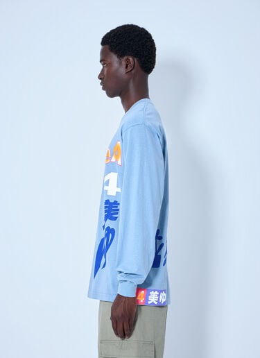b.Eautiful Rabbit Long Sleeve T-Shirt Light Blue bea0164019