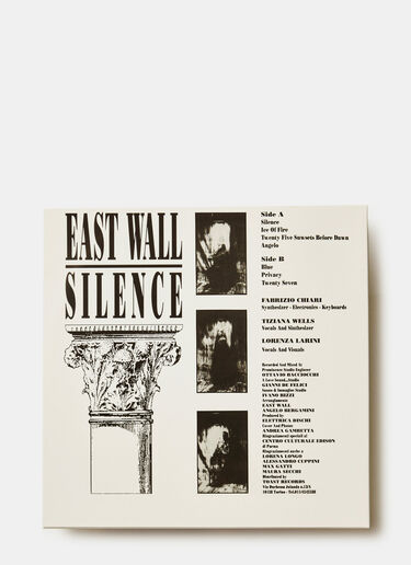 Music East Wall - Silence Black mus0504799