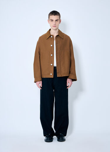 Prada Cotton Twill Jacket Camel pra0158002