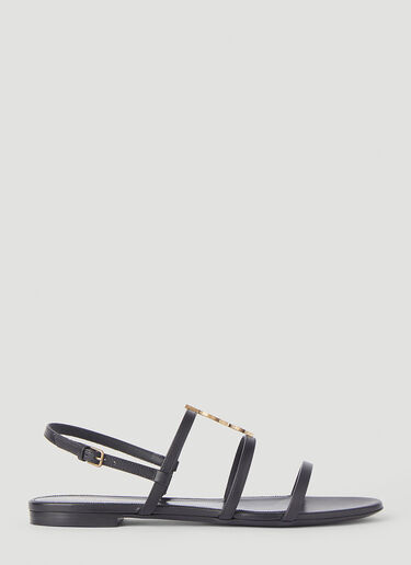Cassandra Sandals Saint Laurent Cassandra Sandals Black sla0243130