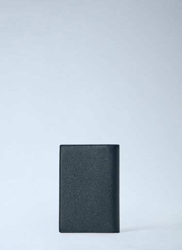Balenciaga Logo Debossed Passport Holder Black bal0156018