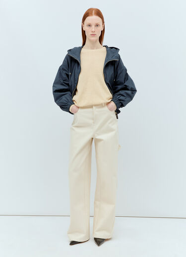 Max Mara 쇼트 파카 재킷  블루 max0255056