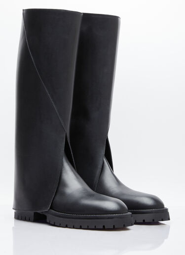 Jay Leather Boots Ann Demeulemeester Jay Leather Boots Black ann0154013