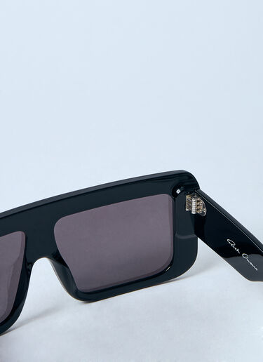Rick Owens Documenta 太阳镜 黑色 ris0355002