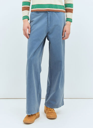 ERL Twill Pants Navy erl0158008