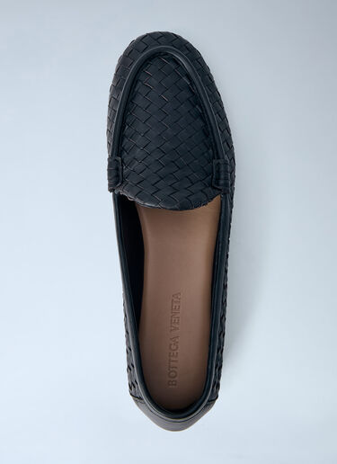 Bottega Veneta Silenzio Loafers Dark Brown bov0164009