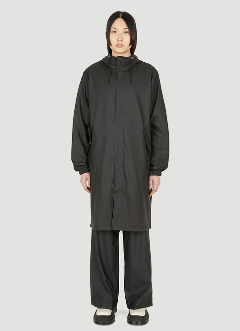 Rains フィッシュテールパーカージャケット グリーン rai0352001