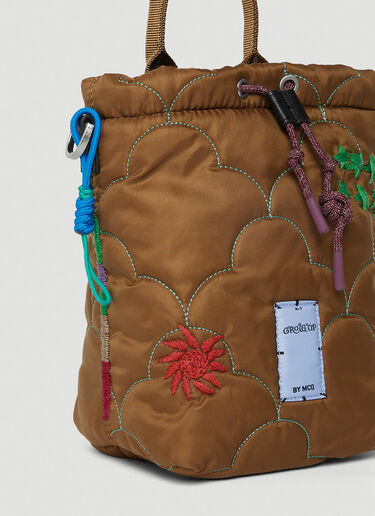 GR9 Bucket Shoulder Bag MCQ GR9 Bucket Shoulder Bag Brown mkq0247016