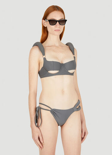 Entire Studios S08 Bikini Top Grey ent0250016