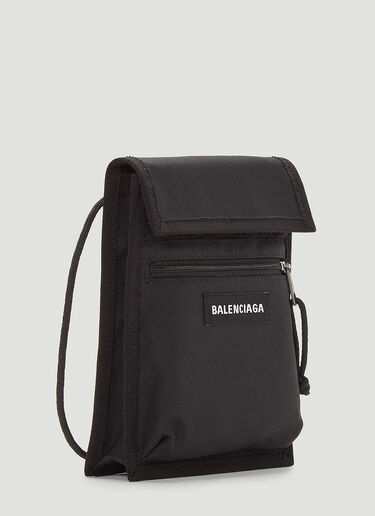 Balenciaga Explorer Pouch Crossbody Bag Black bal0143065