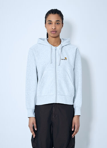 Carhartt WIP W' Hooded American Script Sweatshirt White wip0259003