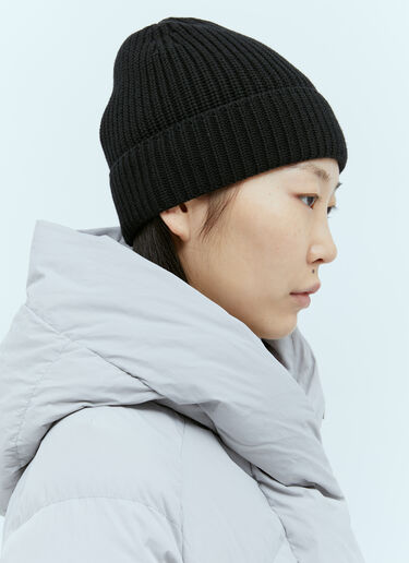 Canada Goose Rib Toque Beanie Hat Black cnd0252016