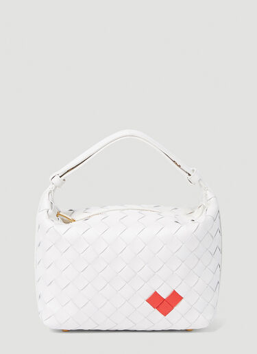 Bottega Veneta Mini Wallace Shoulder Bag White bov0255086