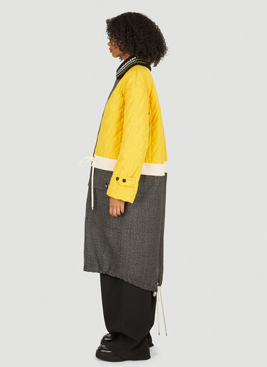 Multi Panel Coat Plan C Multi Panel Coat Yellow plc0250007