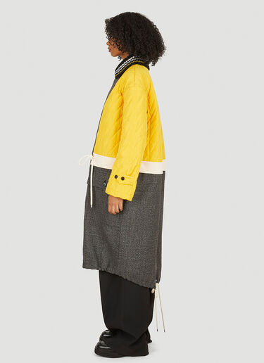 Plan C Multi Panel Coat Yellow plc0250007