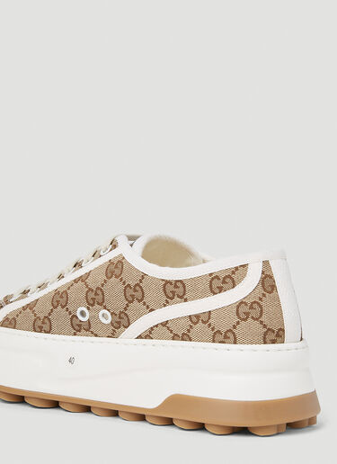 Gucci GG Canvas Sneakers Beige guc0253129