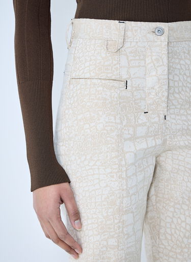 Jacquemus Le De Nimes Jeans Beige jac0260049
