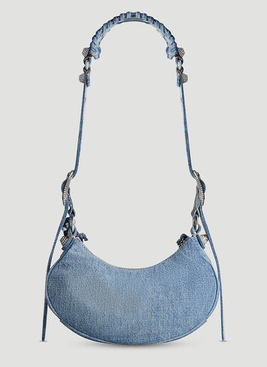 Balenciaga Le Cagole ミニショルダーバッグ ブルー bal0253045