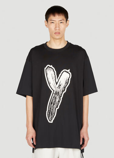 Y-3 徽标 T 恤 黑色 yyy0152017