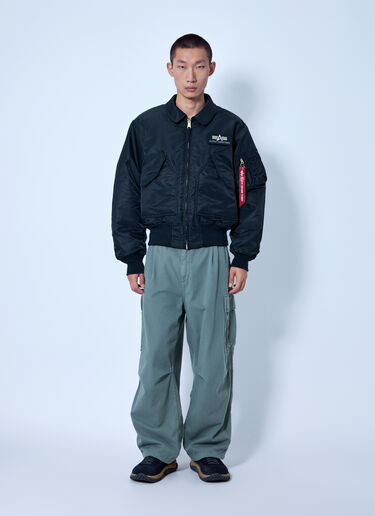 LN-CC® - Alpha Industries: CWU-45 Heritage Bomber Jacket - Black Alpha Industries CWU-45 Heritage Bomber Jacket Black alp0366002