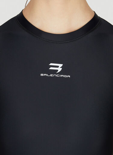 Balenciaga Racing Swimsuit Black bal0252041