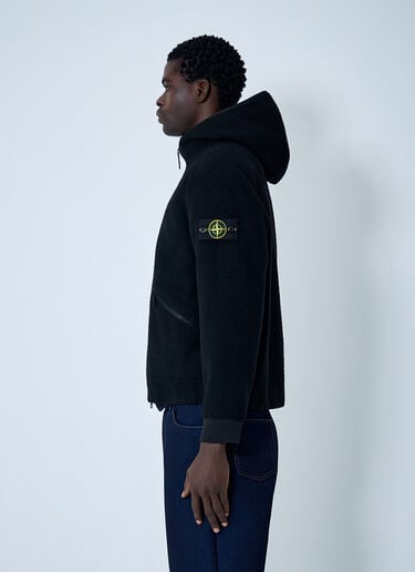 Ratinated Cloth Jacket Stone Island Ratinated Cloth Jacket Black sto0162038