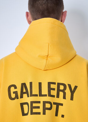 Gallery Dept. 90s Hooded Sweatshirt Yellow gdp0160003