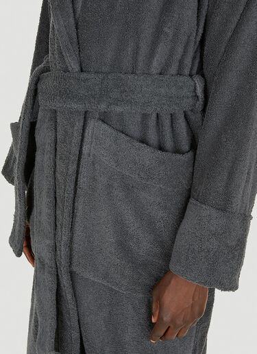 Hooded Bath Robe Tekla Hooded Bath Robe Grey tek0349011