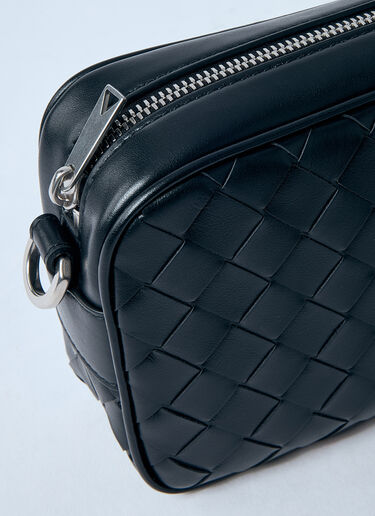 Bottega Veneta Mini Intrecciato Camera Bag Black bov0159026