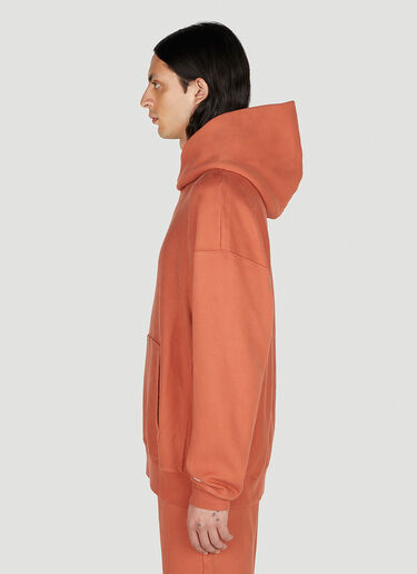 Champion Logo Embroidered Hooded Sweatshirt Orange cha0152019