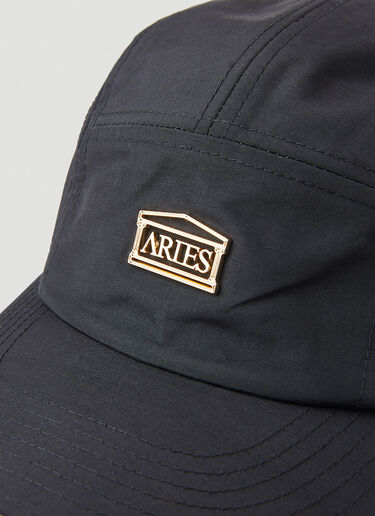 Aries Logo Plaque Five Panel Cap Black ari0148026