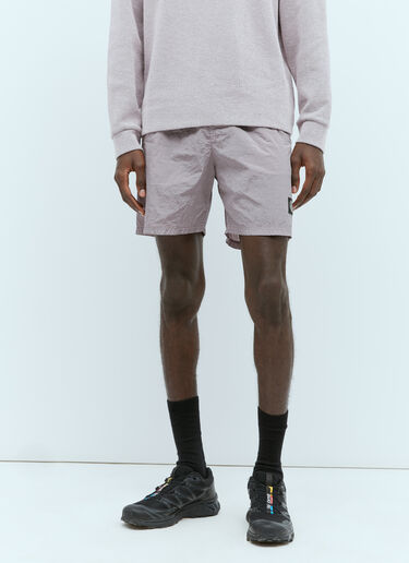 Stone Island Regenerated Nylon Bermuda Shorts Pink sto0156057