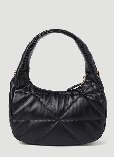 Prada Quilted Stitch Shoulder Bag Black pra0252022