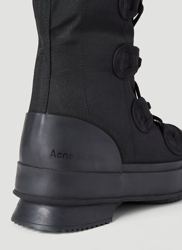 Acne Studios Lace Up Boots Black acn0252032