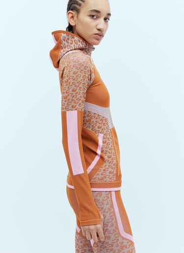 adidas by Stella McCartney 트루스트렝스 심리스 후드 스웨트셔츠 오렌지 asm0254027