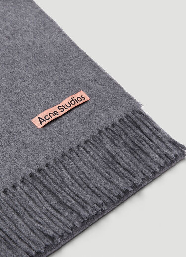 Acne Studios Canada New Scarf  Grey acn0352012