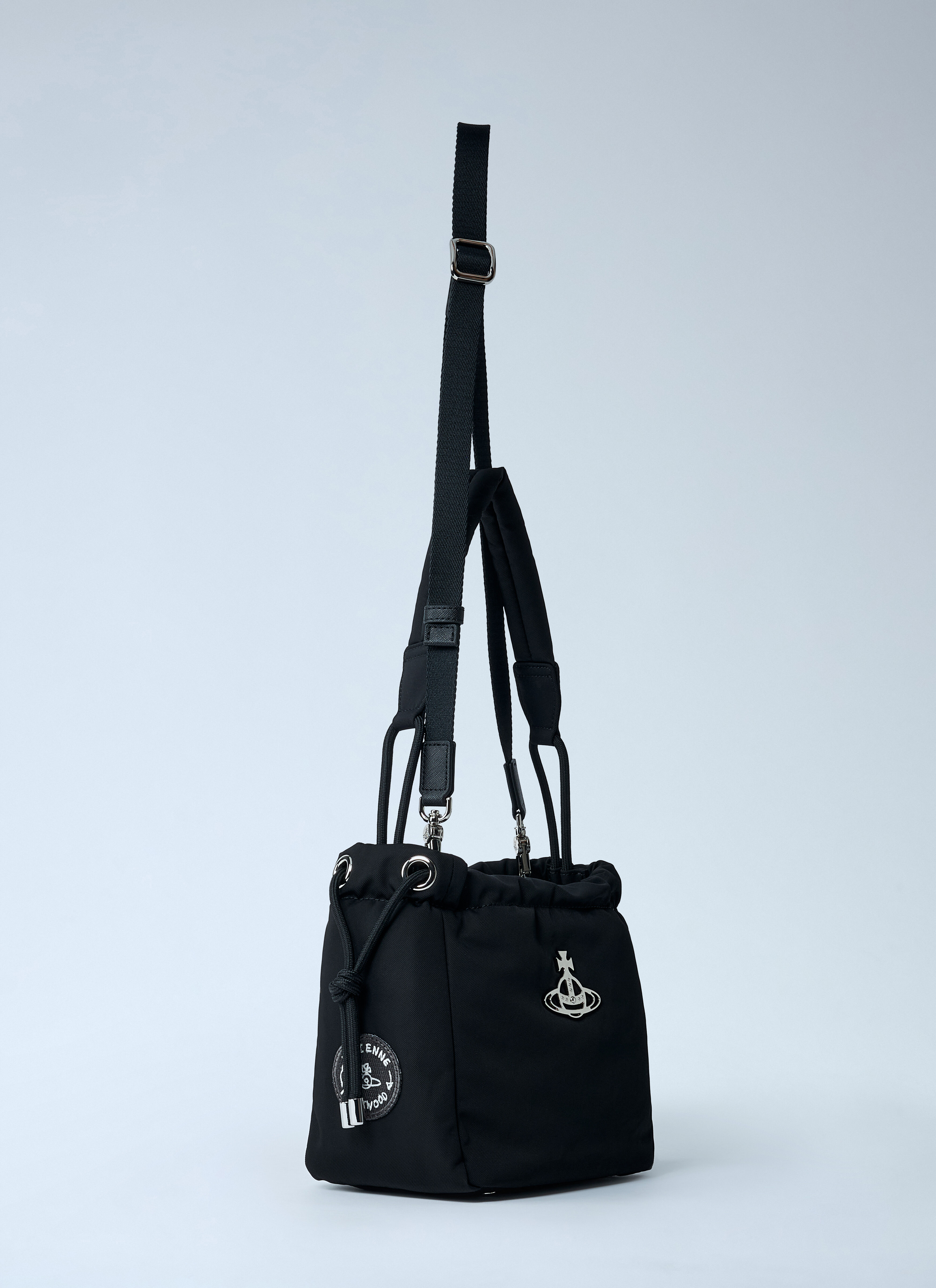 Vivienne Westwood Women's' Small Hilary Bucket Bag in Black | LN-CC®