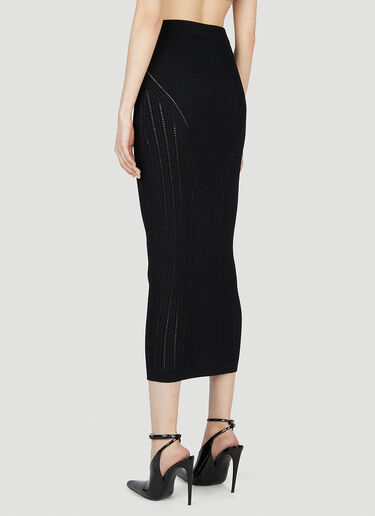 Balmain 针织半裙 黑 bln0252019
