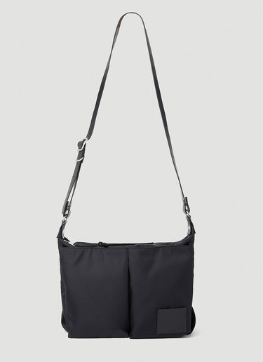 Jil Sander Pilot Shoulder Bag Black jil0153019