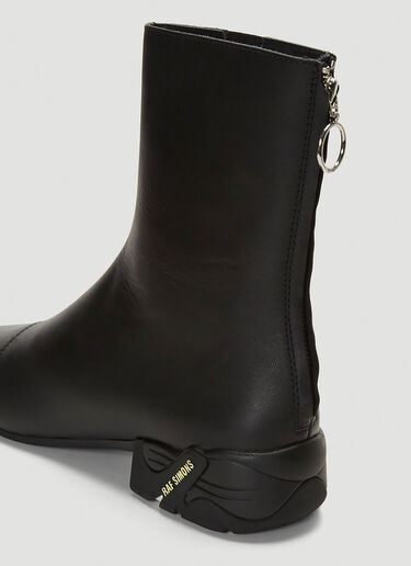 Raf Simons (RUNNER) Solaris-2 High Boots Black raf0142043