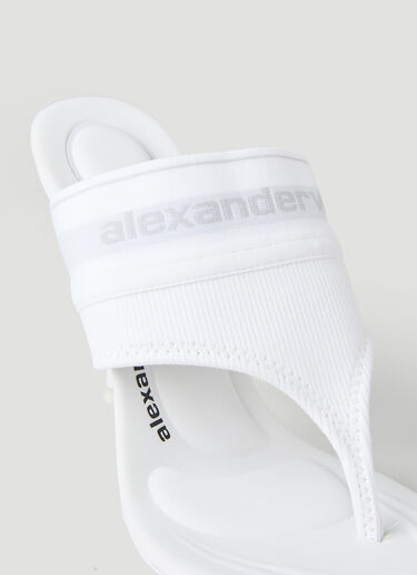 Alexander Wang Sienna Thong High Heels White awg0249060