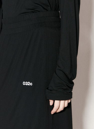 032C Daydream 叠层长款半身裙 黑色 cee0255002