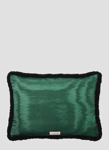 Gucci Bosco and Orso Needlepoint Cushion Red wps0638395