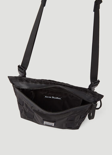 Acne Studios Logo Crossbody Bag Black acn0145005