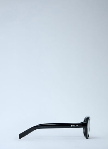 Rectangular Acetate Eyewear Prada Rectangular Acetate Eyewear Black lpr0362006