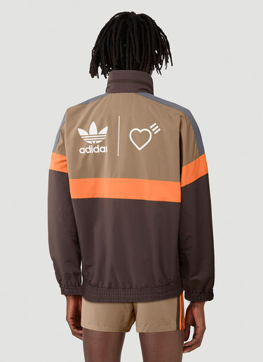 adidas by Human Made Windbreaker HM Jacket Brown ahm0146008