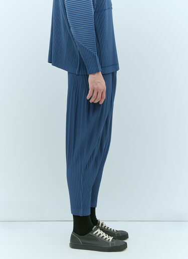 Homme Plissé Issey Miyake Monthly Colors: December Pants Blue hmp0155007