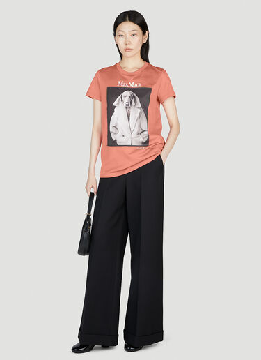 ウェグマン Tシャツ Max Mara ウェグマン Tシャツ レッド max0253053
