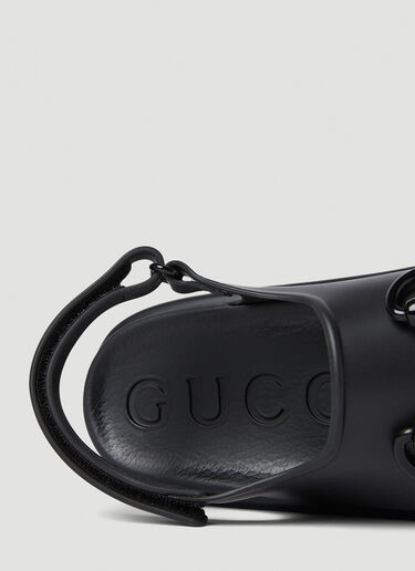 Gucci ホースビットプレートサンダル ブラック guc0252094